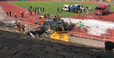 马来西亚两架直升机空中相撞,多人伤亡！坠毁视频公布
